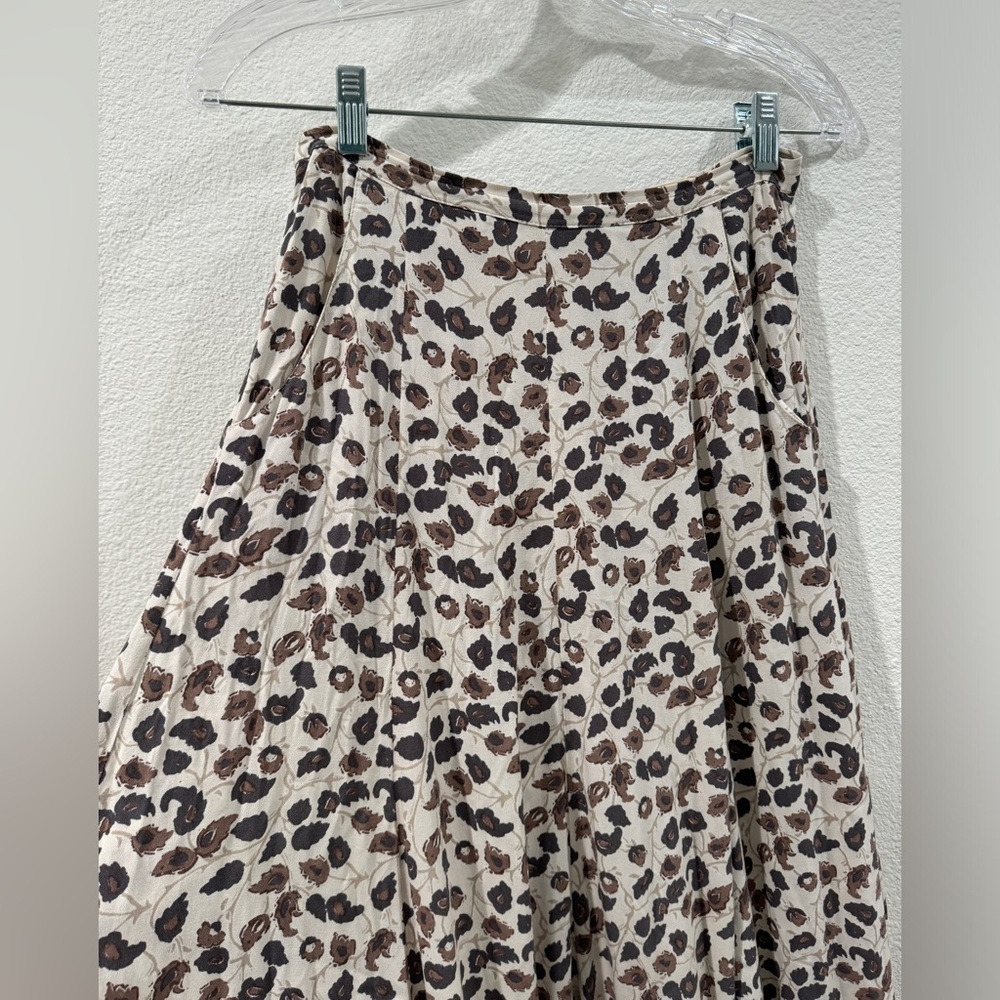 Spell Leopard Print Maxi Skirt - Picture 4 of 16